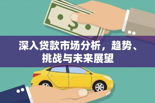 卫东深入贷款市场分析，趋势、挑战与未来展望