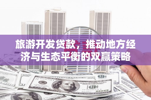 卫东旅游开发贷款，推动地方经济与生态平衡的双赢策略
